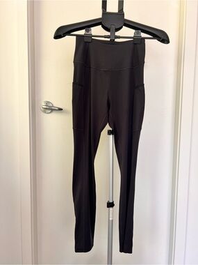 Gymshark Black High-Rise Pocket Leggings